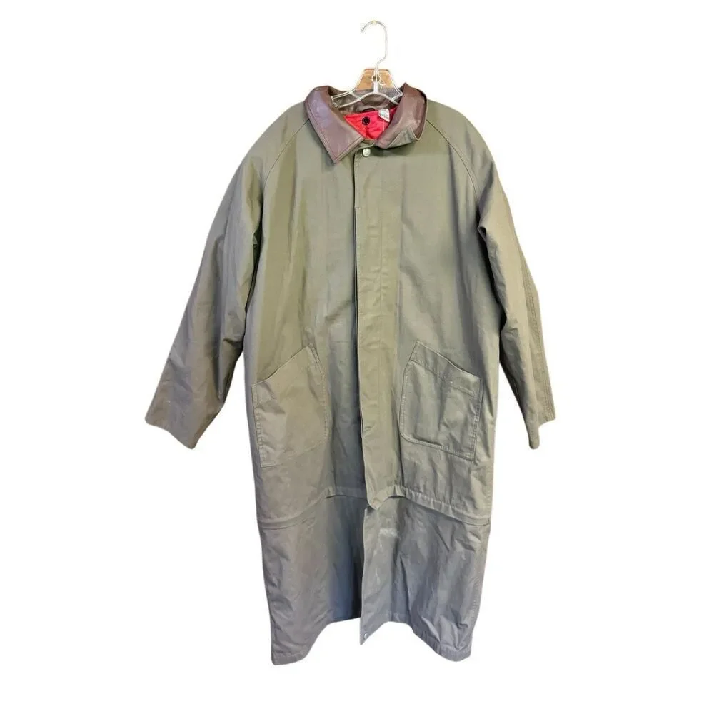 vintage Marlboro Gear duster trench coat convertible bottom section/detachable r